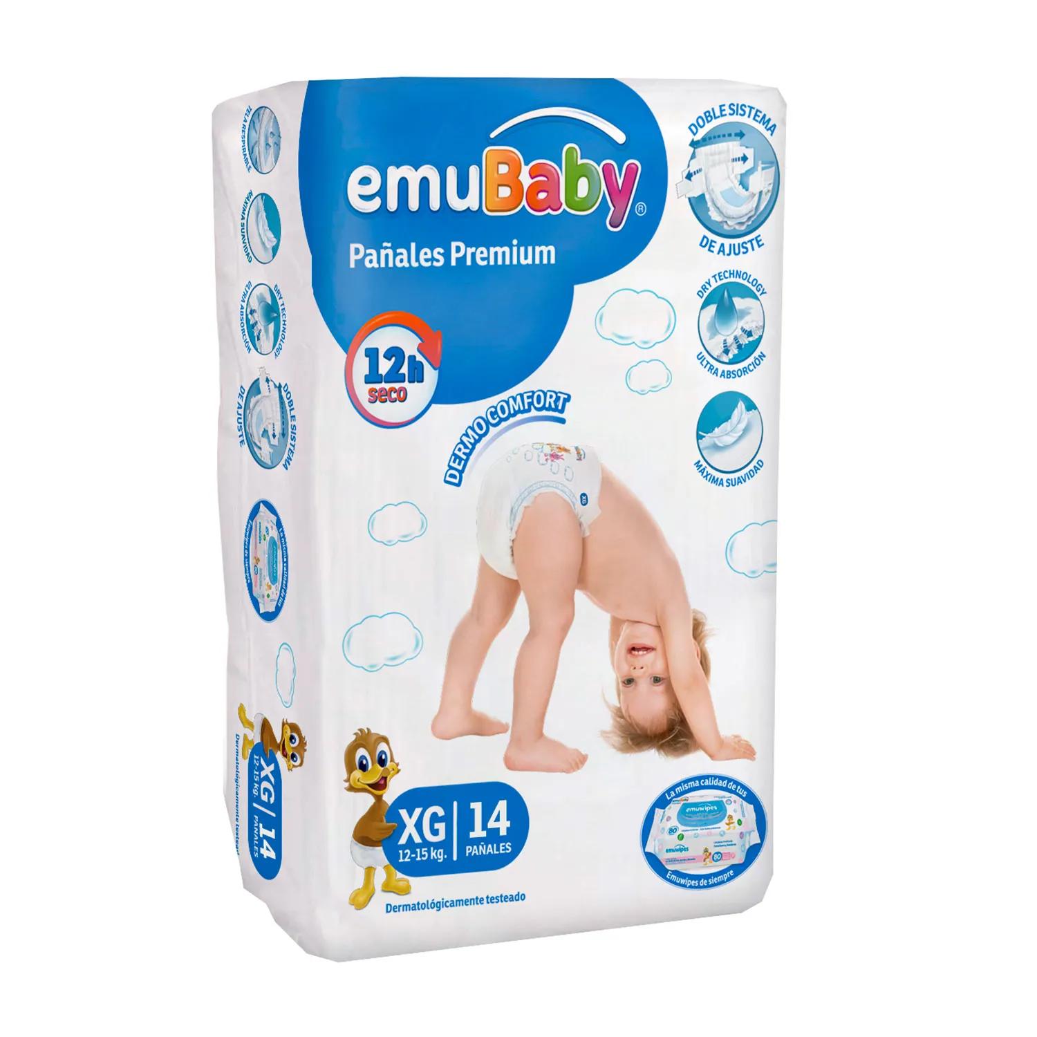 Pañal Emubaby x14U XG